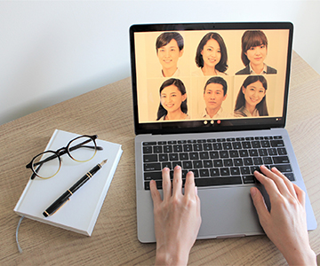 ウェブセミナーやオンライン会議