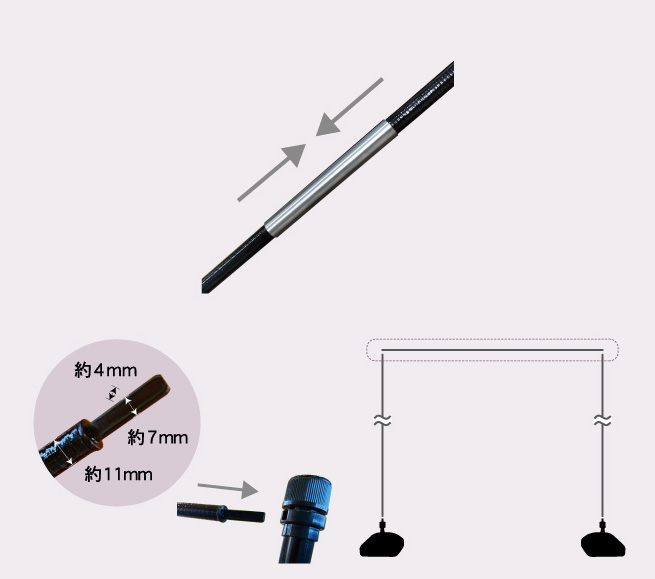 ゲートバナー(スクエア型用ポール【横】）